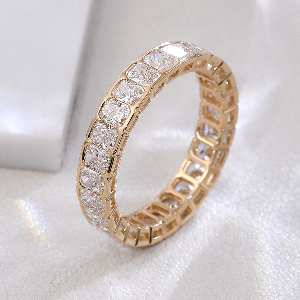 Luxury Gifts Jewelry & Watches Namfleg Mostar - Provence Luxury full band Ring 10K