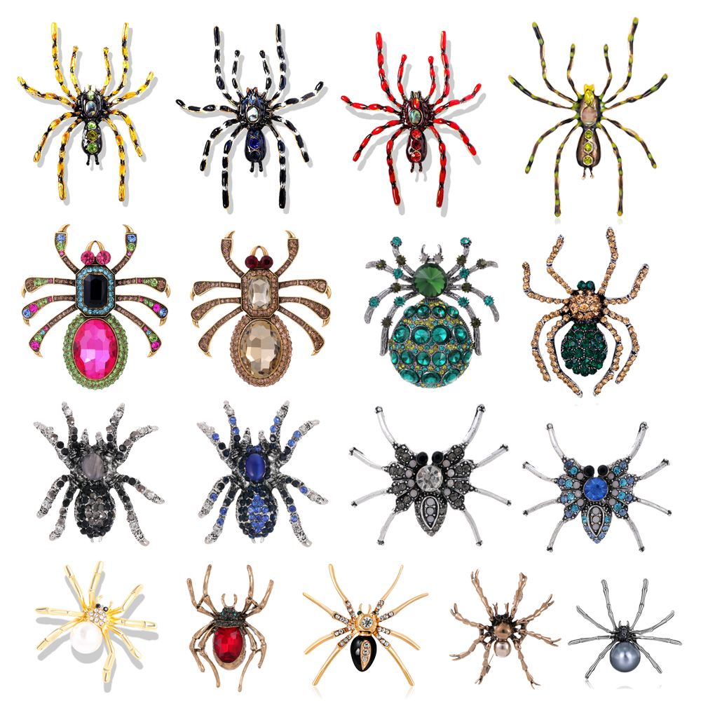 Al Ain Jewelry & Watches Exhibition 2025 - Hot Punk Exaggerated Spider Brooch Luxury