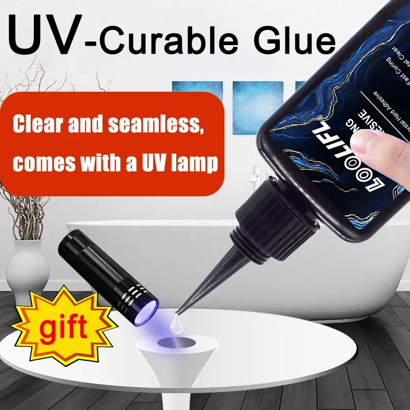 Jewelry Repair & Watches Durham Nc - Loolifl 50ml UV Glue with UV
