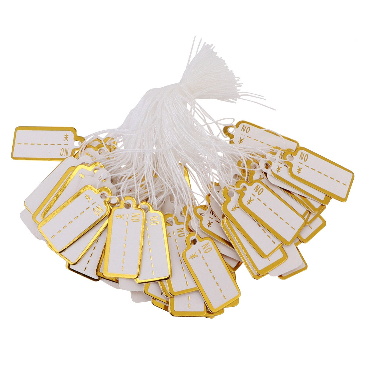 Jewelry And Watches Stores - 500Pcs Jewelry Price Tags Paper Hang