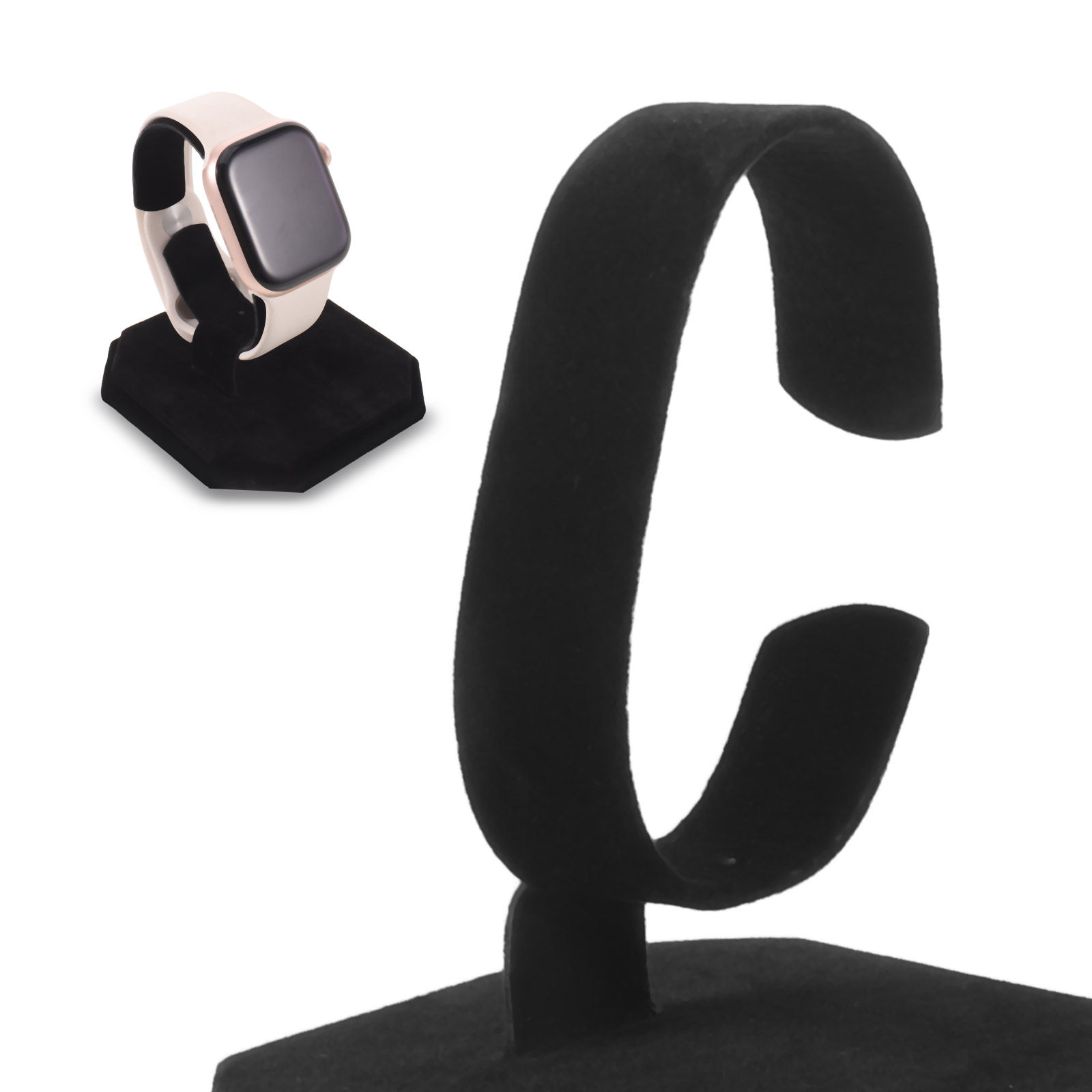 2Pcs Elegant C-Shaped Watch Di - Jewelry And Watches Stores review and price
