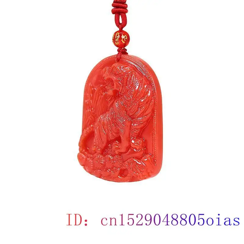 Red Jade Tiger Pendant Pendant - Luxury Gifts Jewelry & Watches Namfleg Mostar review and price
