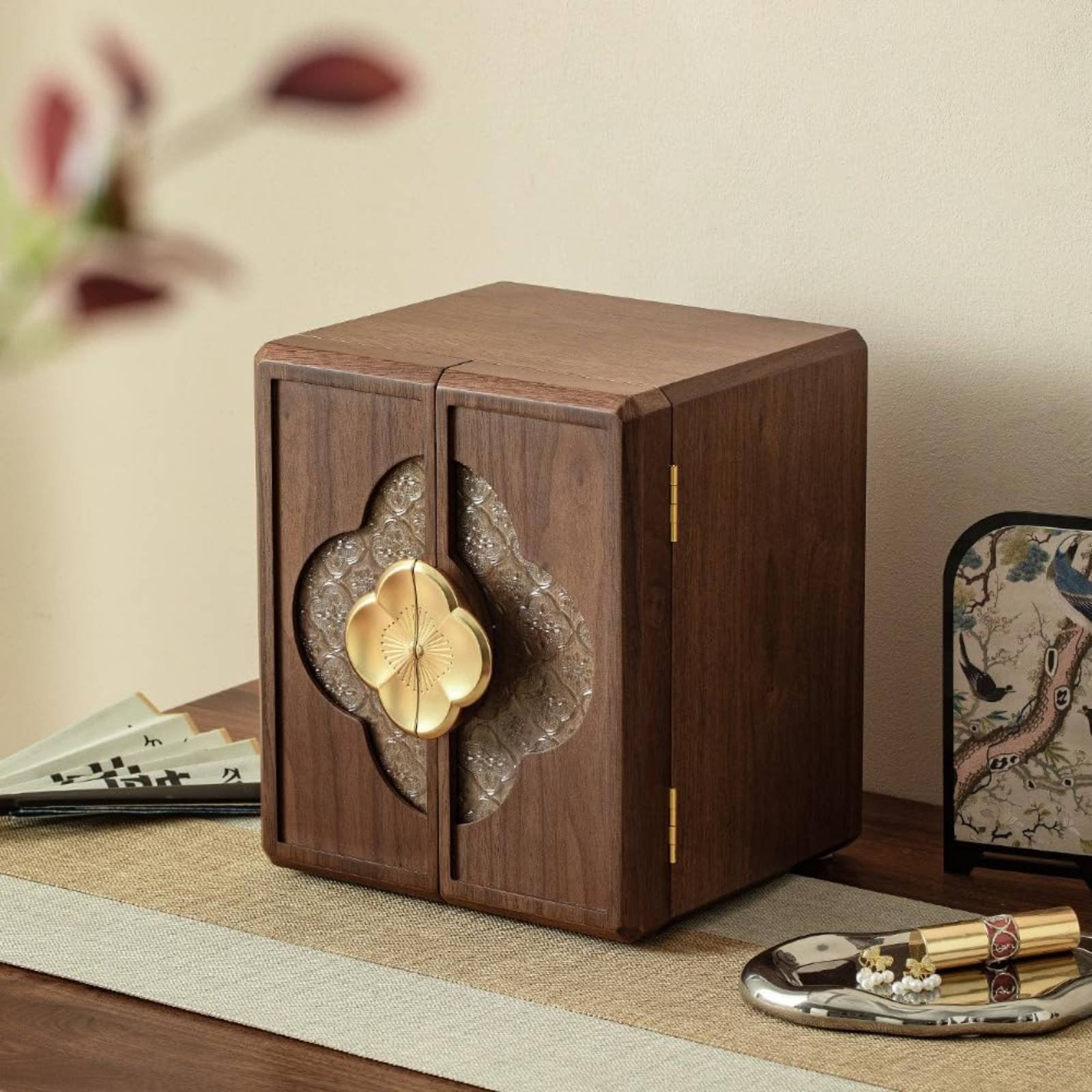 Wooden Jewelry Box New Chinese - Jewelry & Watches Store review and price