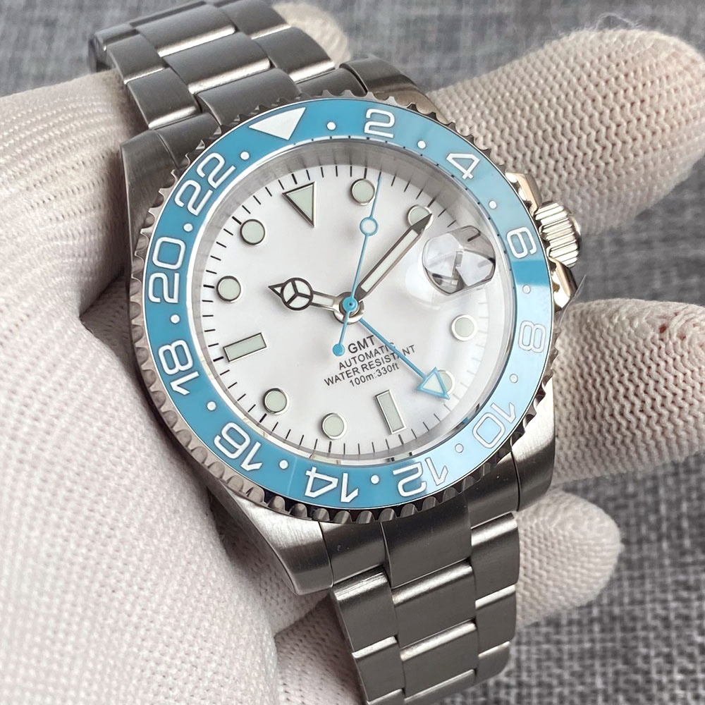 Customized 40mm Ice Blue Dial  - Jewelry Watch review and price