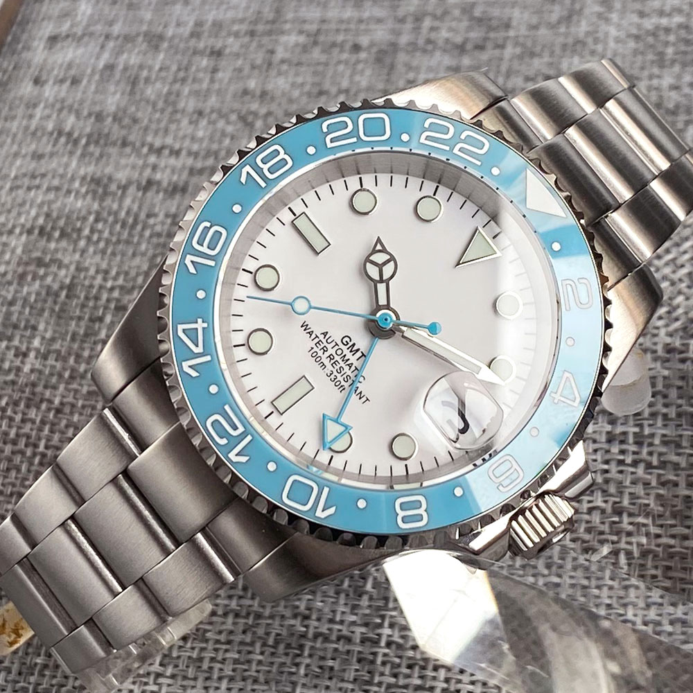 Customized 40mm Ice Blue Dial  - Jewelry Watch review and price