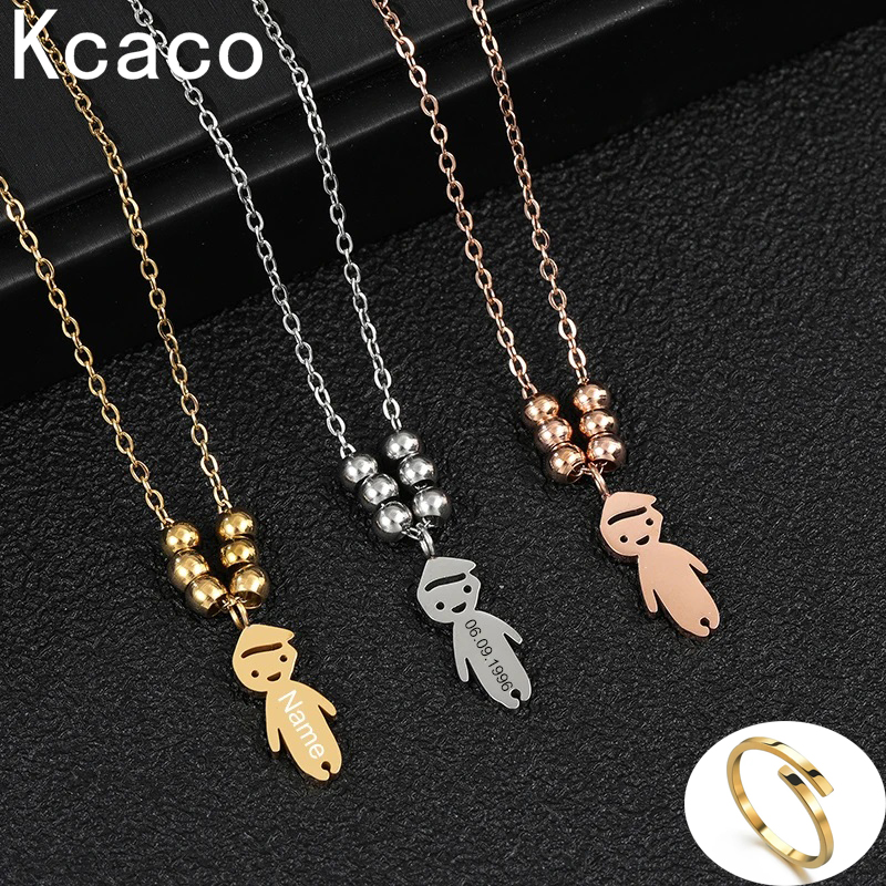 Personalised Boy Girl Pendant  - Engraved Name Necklace review and price