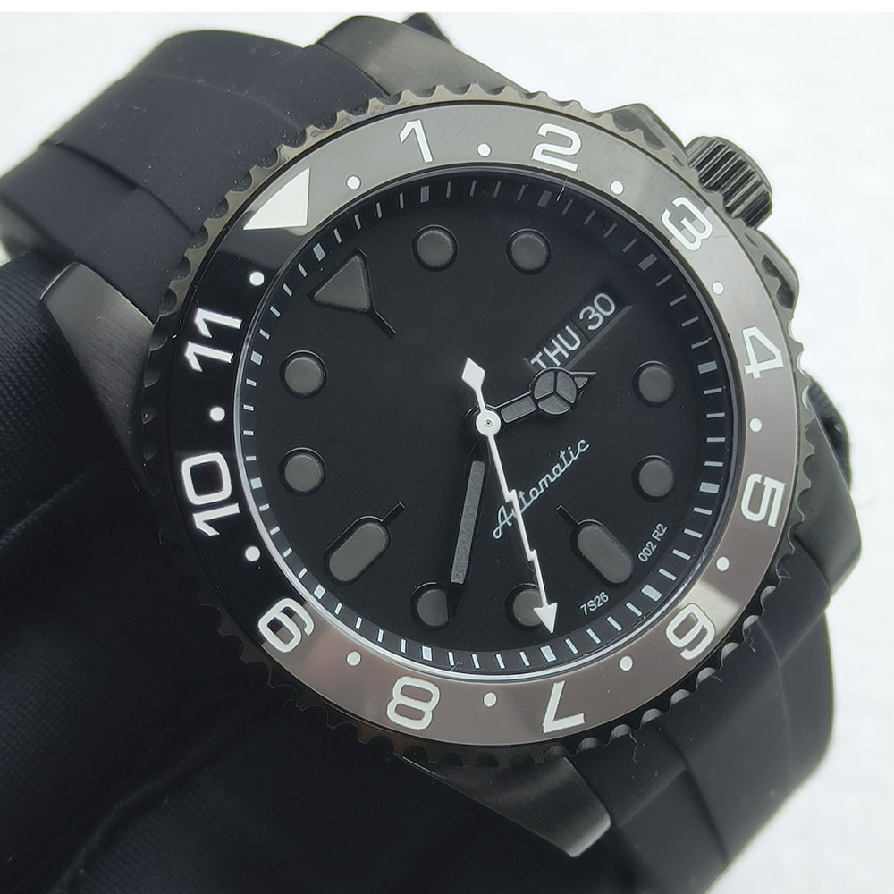 40MM NH36 Watch Black Men's St - Jewellery Watches review and price