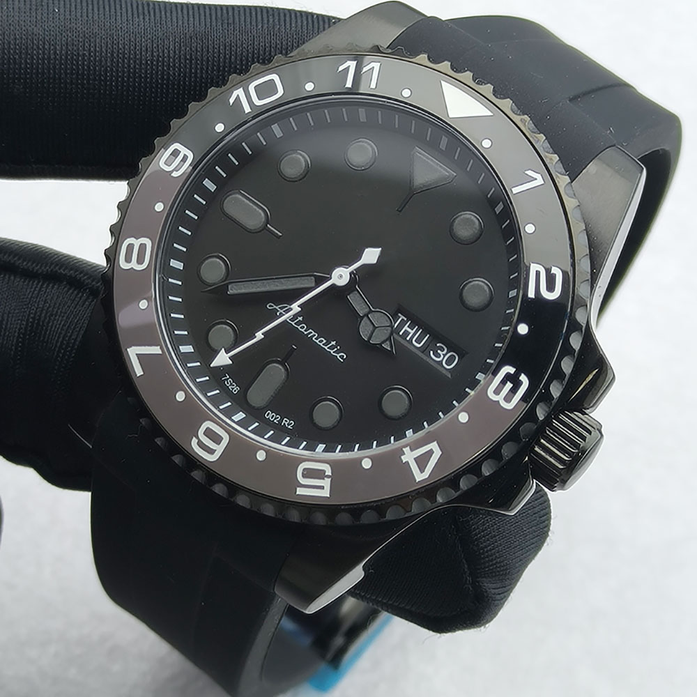 40MM NH36 Watch Black Men's St - Jewellery Watches review and price