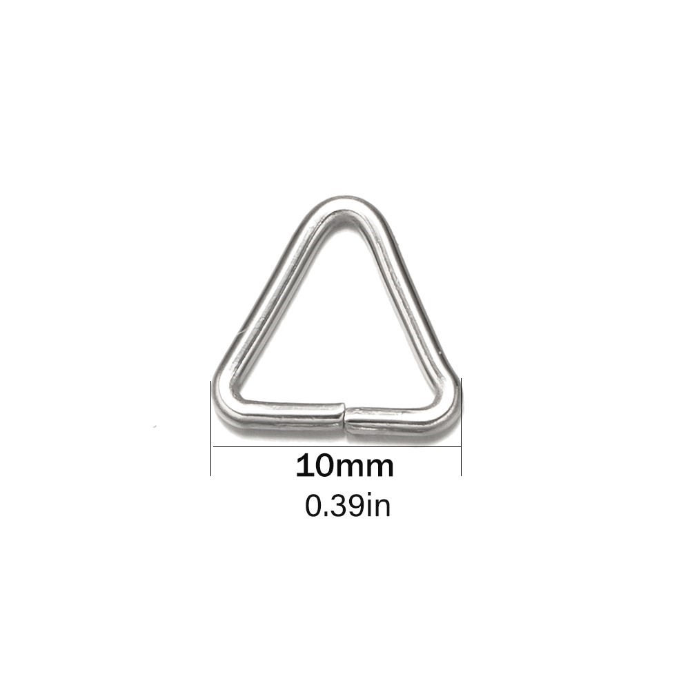 100pcs Stainless Steel Open Tr - Hoop Earrings review and price