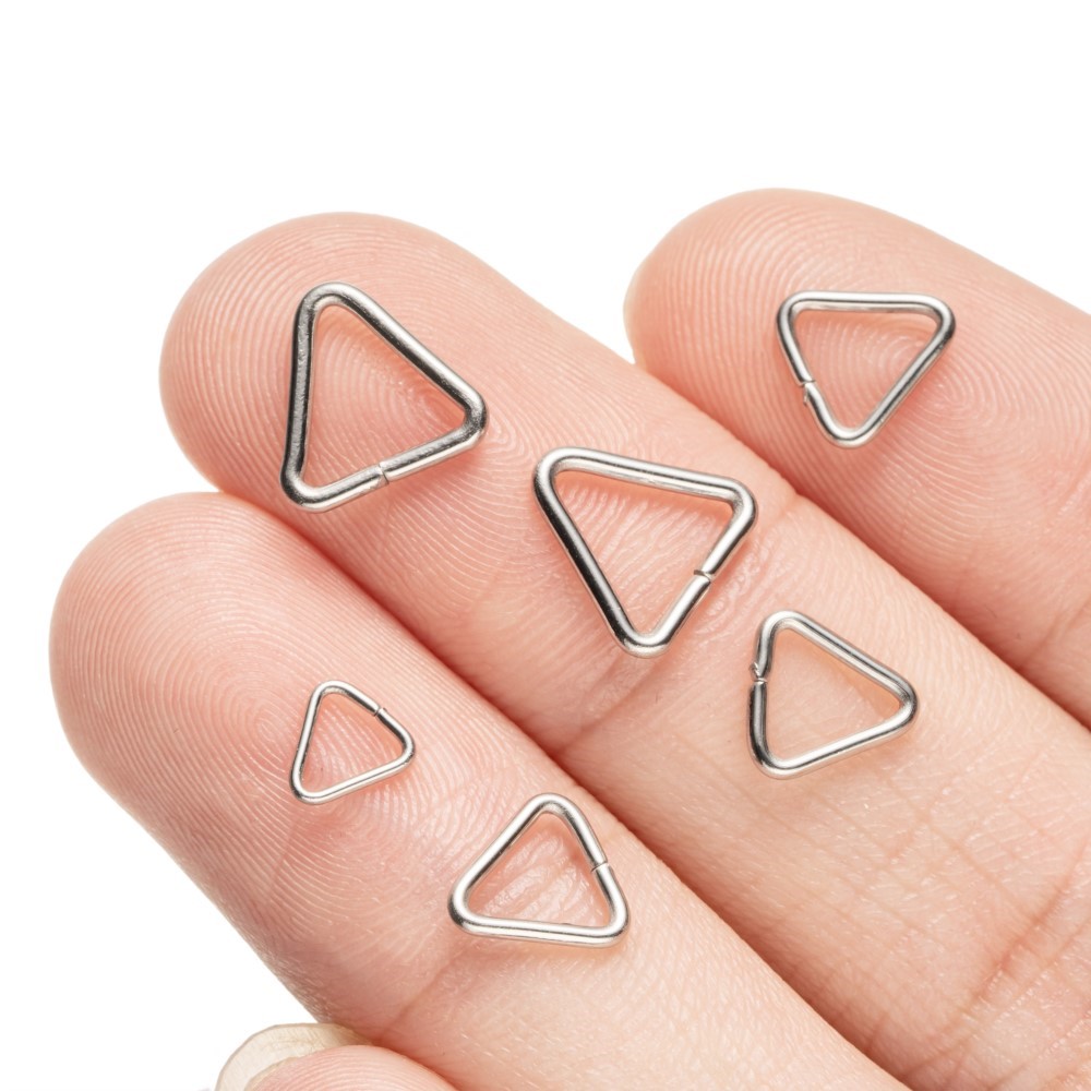 100pcs Stainless Steel Open Tr - Hoop Earrings review and price