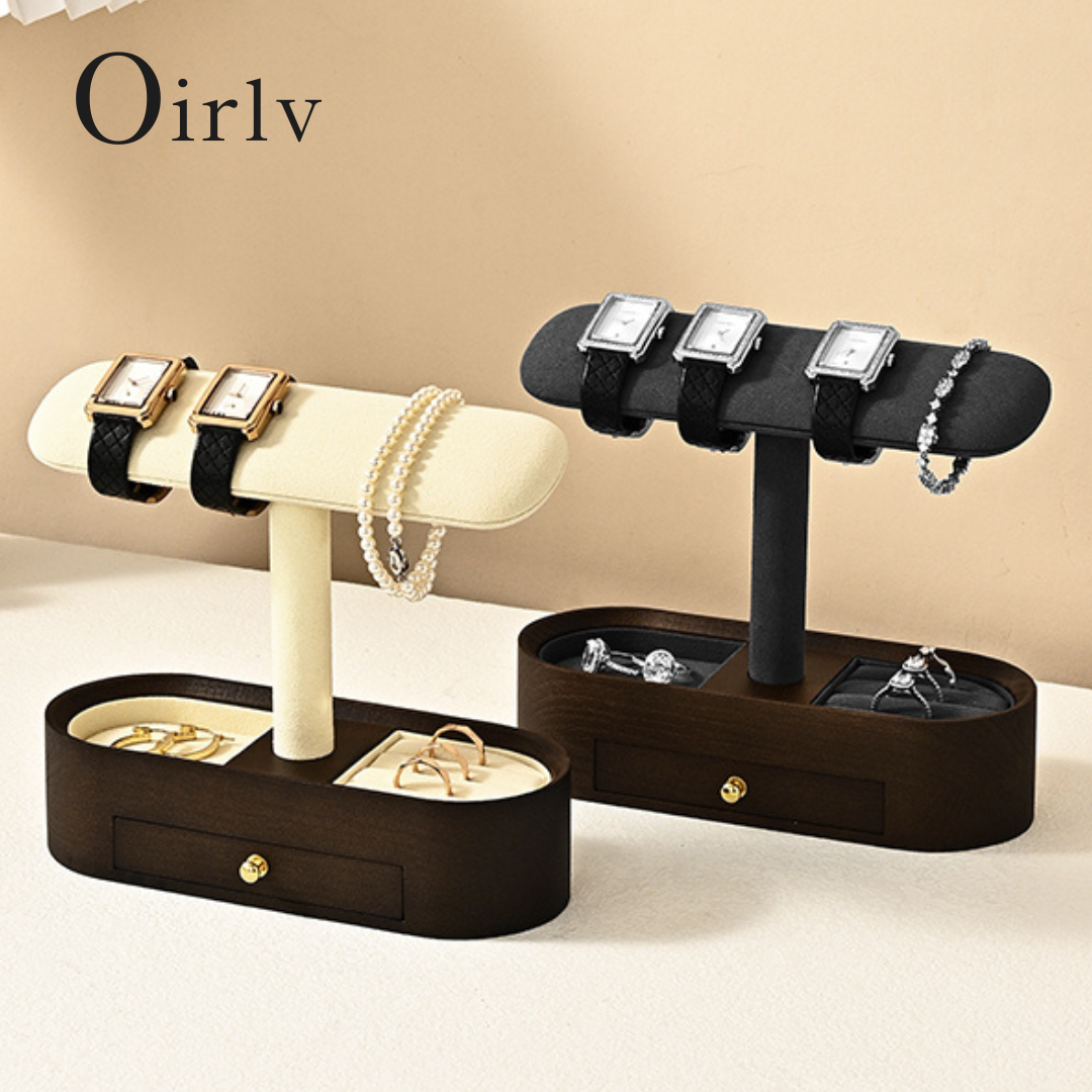 Oirlv New Wooden Watch Display - Jewelry And Watches Stores review and price