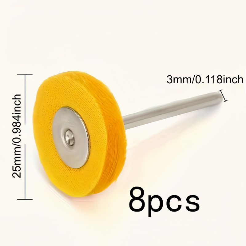 8Pcs 3mm Yellow Polishing Clot - Jewelry Watch review and price