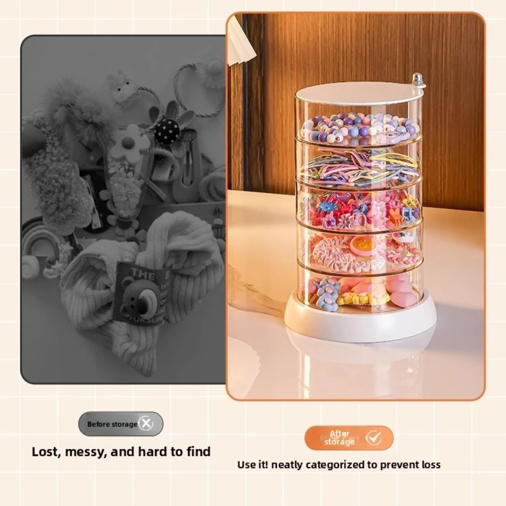 360 Rotating Clear Hair Access - Jewelry & Watches Store review and price