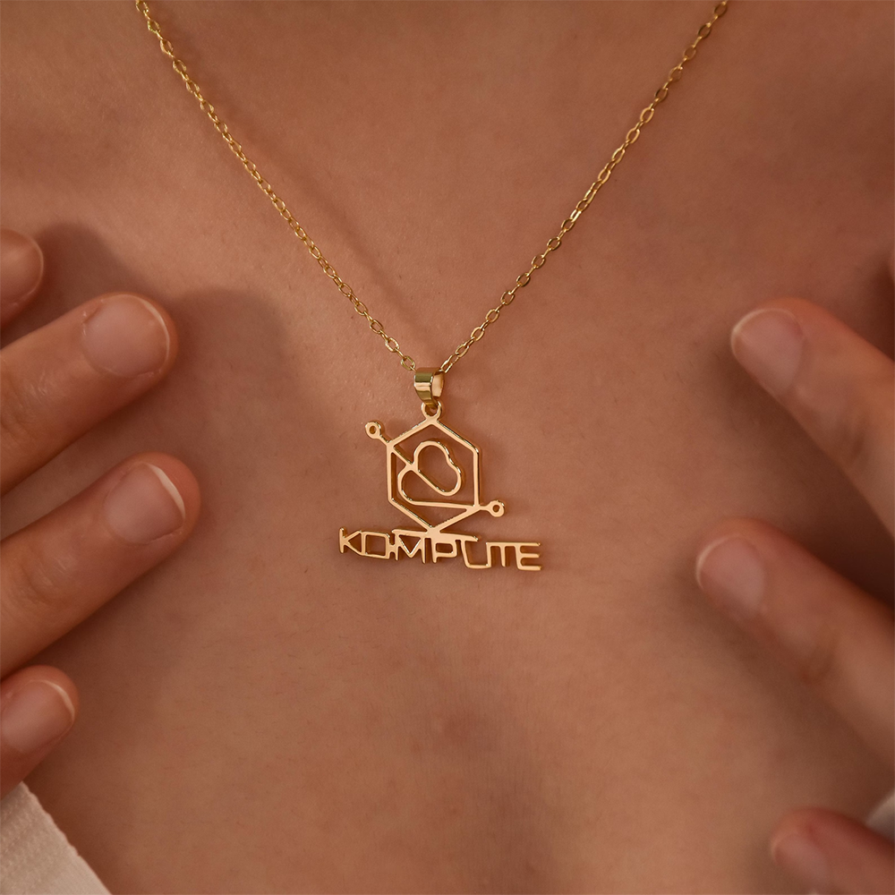 Custom Company Logo Necklace P - Engraved Name Necklace review and price