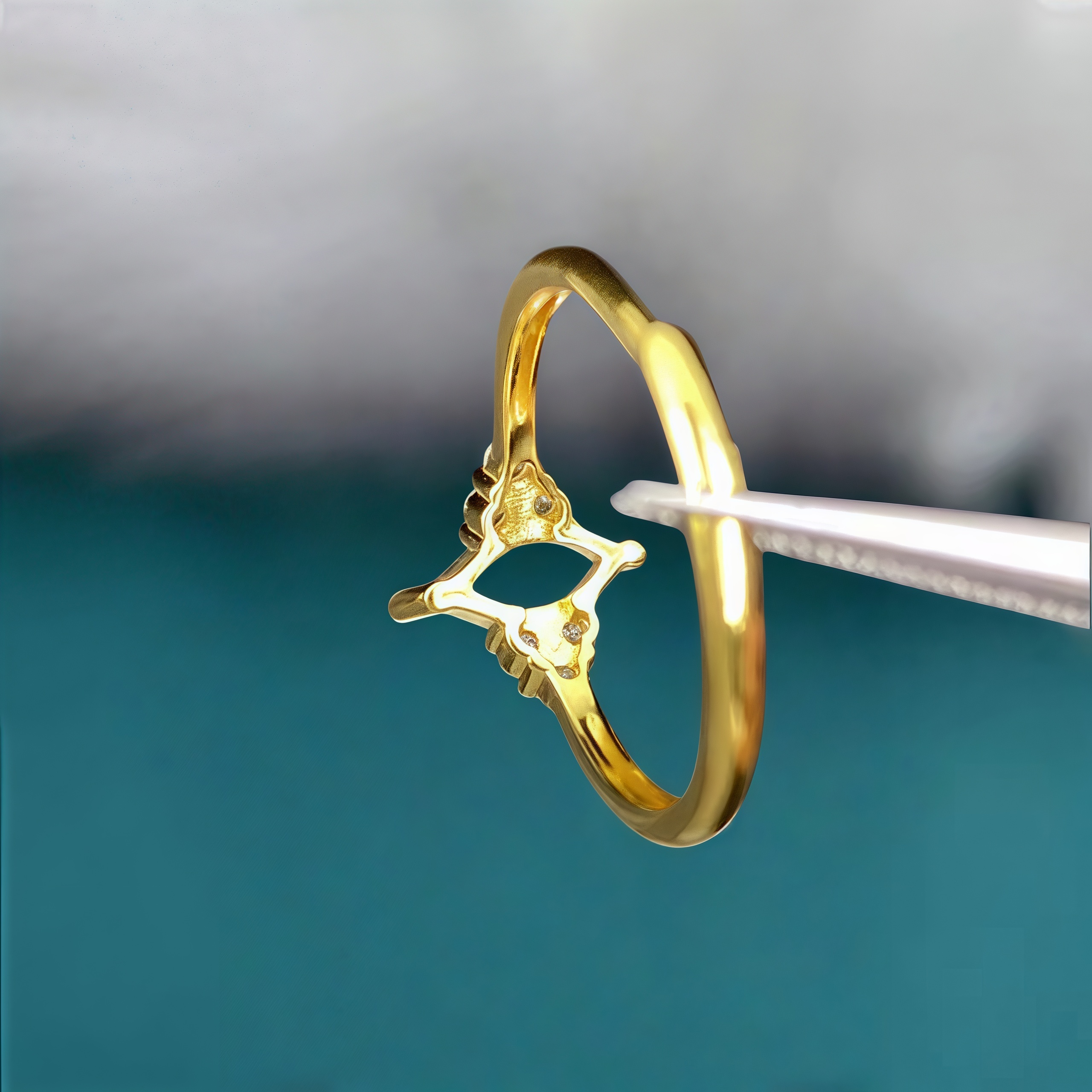 Y Fashion Ring Holder DIY Empt - Sterling Silver Ring review and price