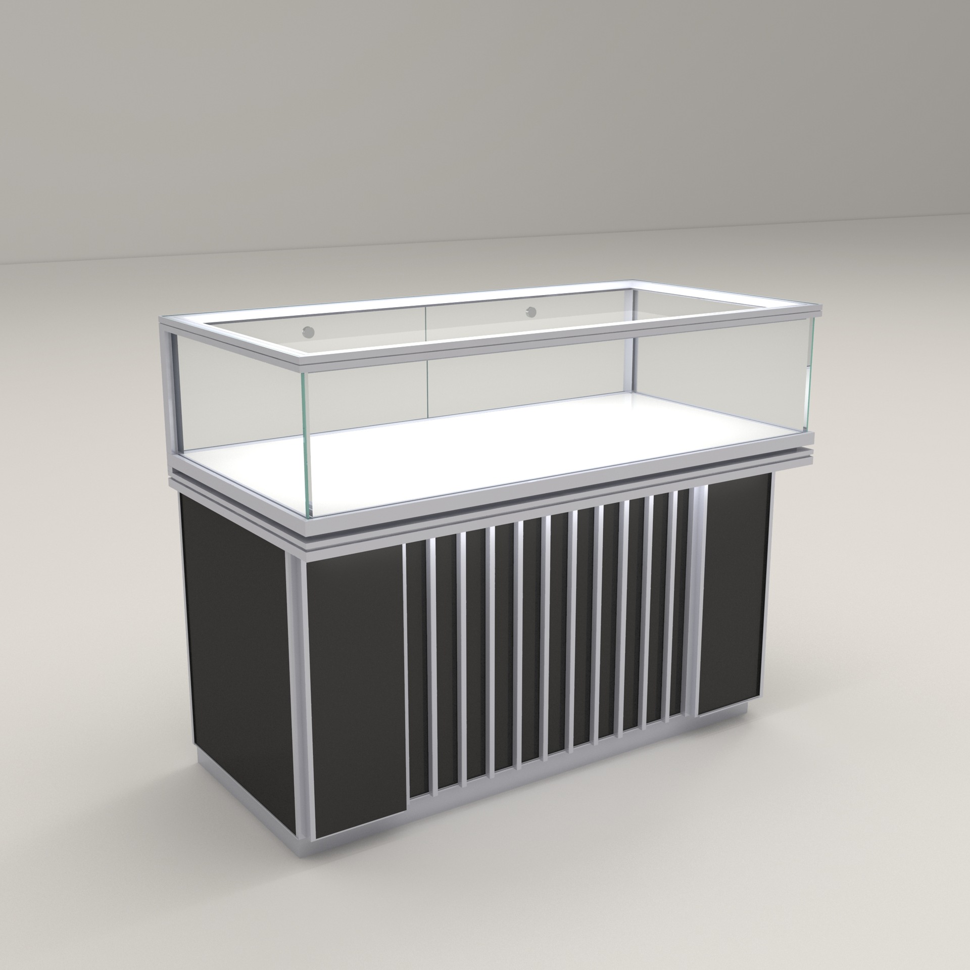 Glass jewelry display cabinet  - Jewelry And Watches Stores review and price