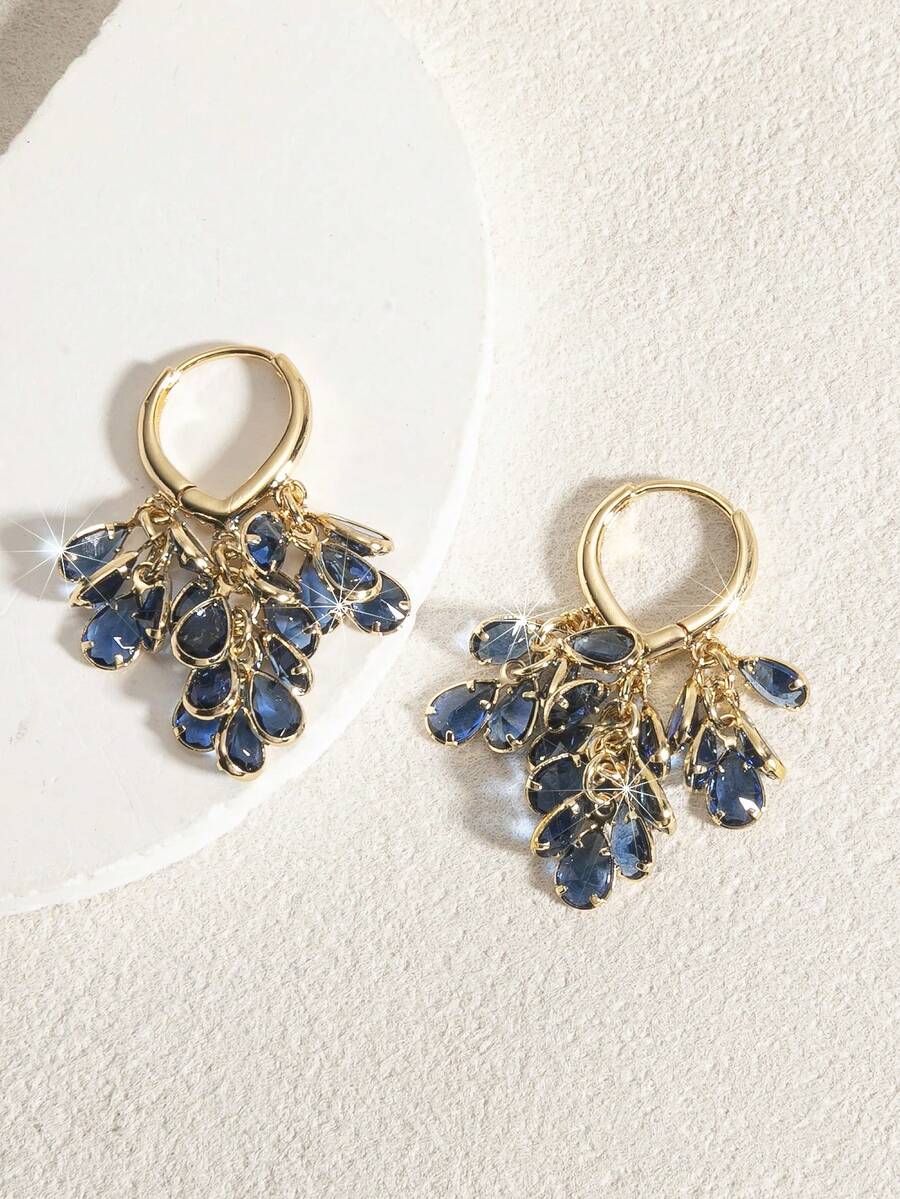 Silver-Tone Hoop Earrings With - Hoop Earrings review and price