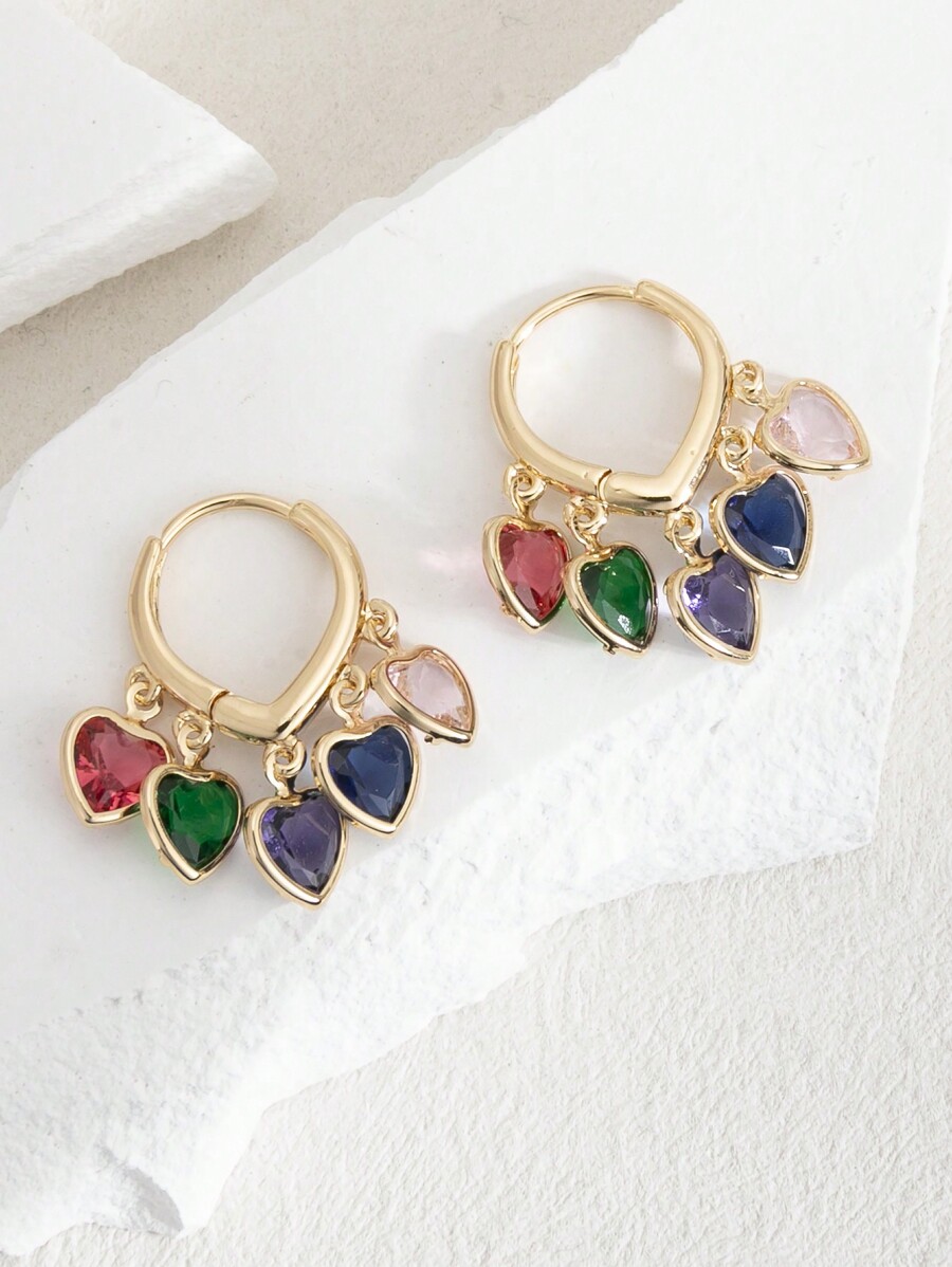 Silver-Tone Hoop Earrings With - Hoop Earrings review and price