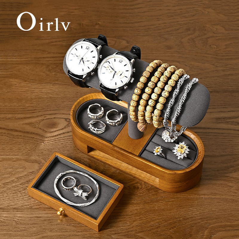 Oirlv Solid Wood Watch Organiz - Jewellery Watches review and price