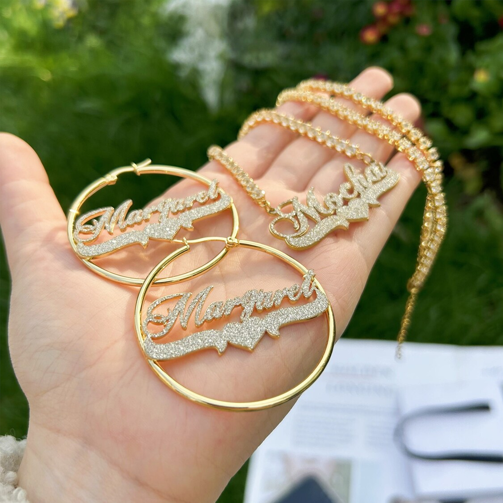 Haiyufly Custom Frosted Name N - Engraved Name Necklace review and price