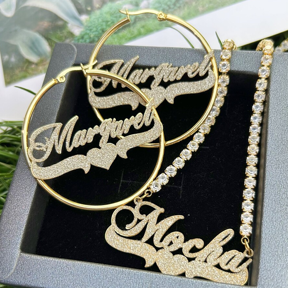 Haiyufly Custom Frosted Name N - Engraved Name Necklace review and price