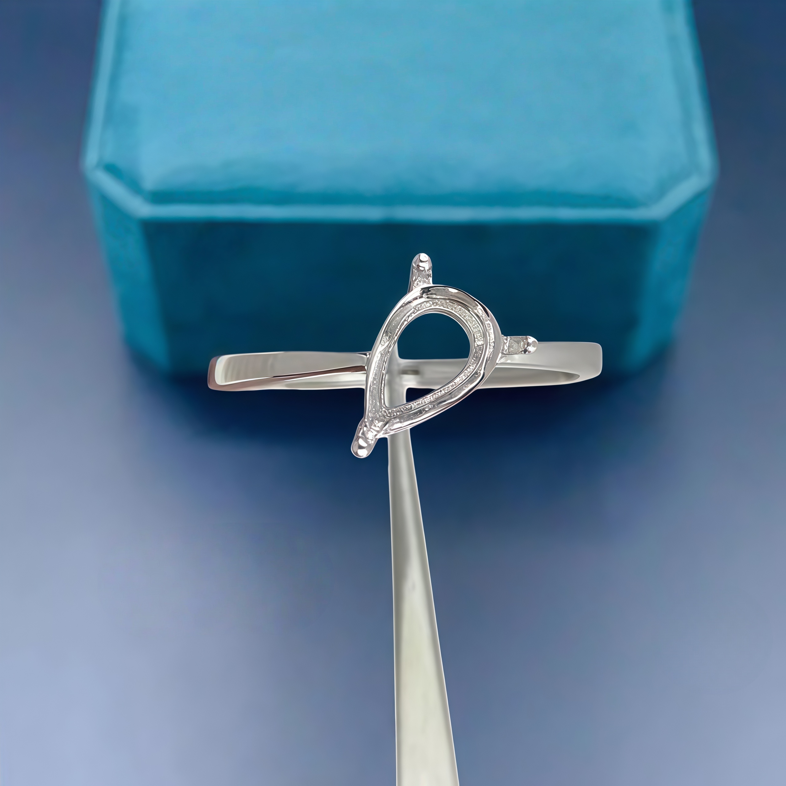 Fashion DIY Ring Empty Holder  - Sterling Silver Ring review and price