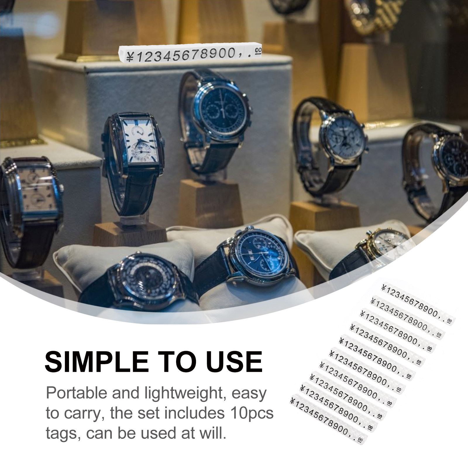 10Pcs Premium Plastic Jewelry  - Jewelry And Watches Stores review and price