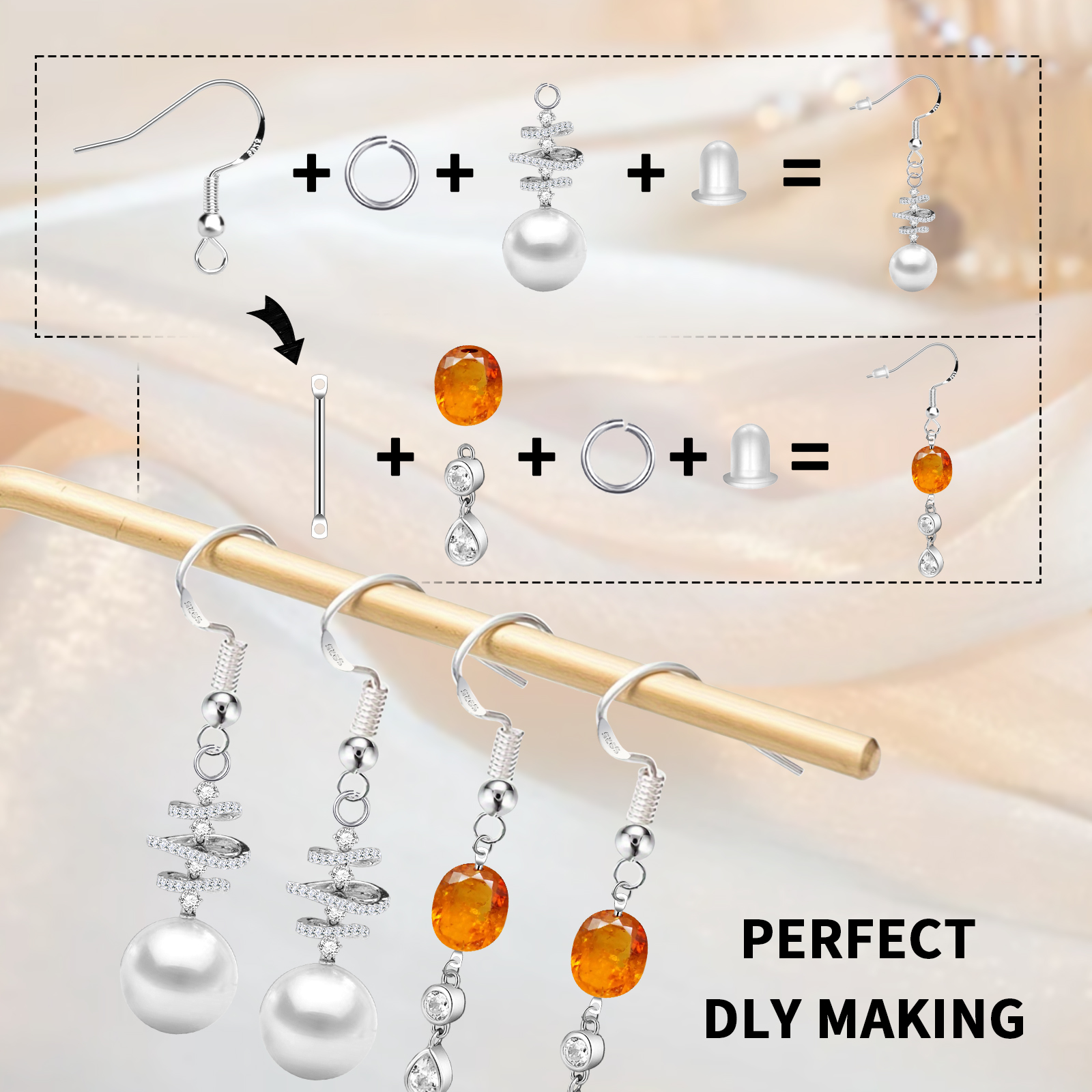 925 Silver/Gold Plated Earring - Sterling Silver Ring review and price