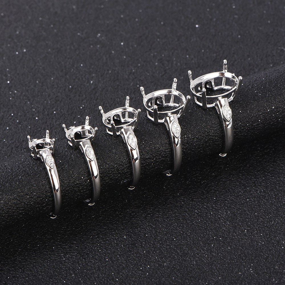 5x7-12x16mm Ring Blank 925 Ste - Sterling Silver Ring review and price