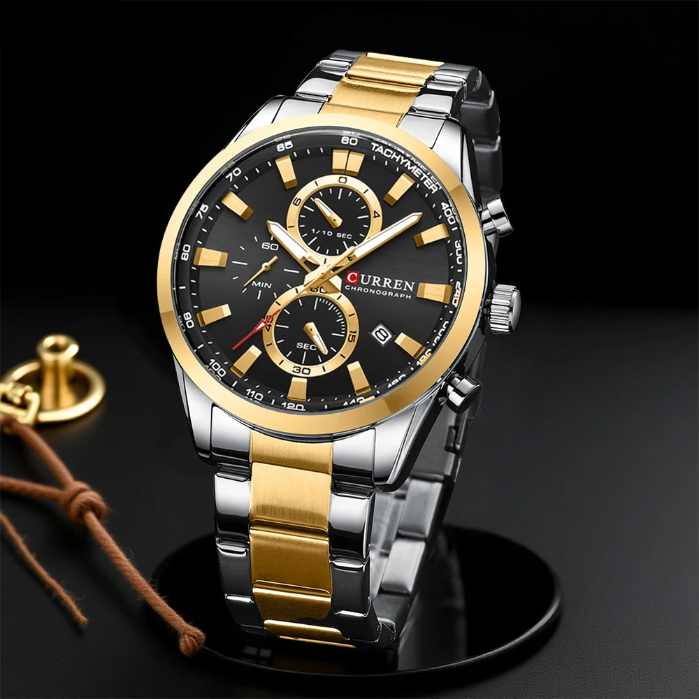 CURREN Casual Quartz Chrono Sp - Jewellery Watches review and price