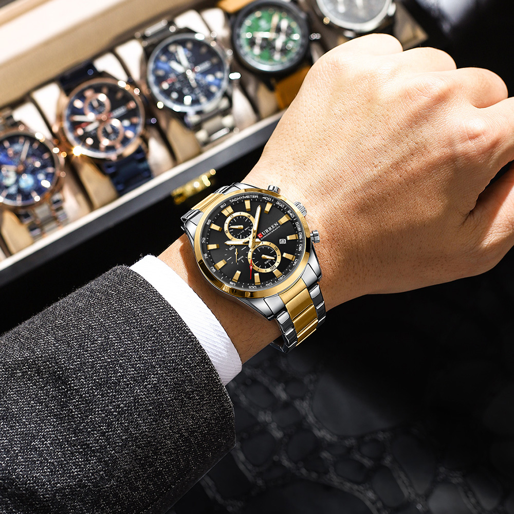 CURREN Casual Quartz Chrono Sp - Jewellery Watches review and price