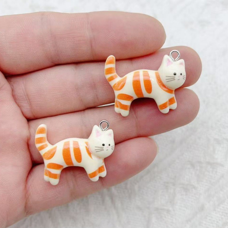 10pcs resin cartoon cat animal - Jewelry & Watches Store review and price