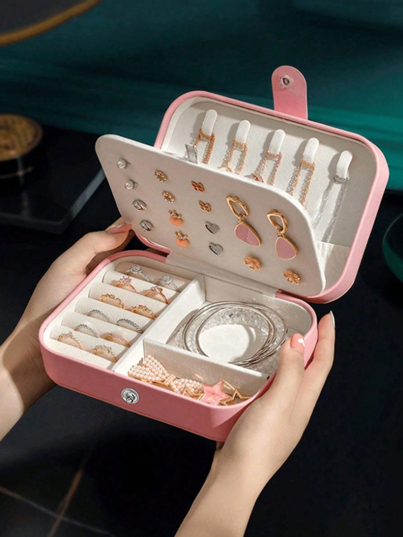 1 Rectangular Jewelry Box Pu J - Jewelry And Watches Stores review and price