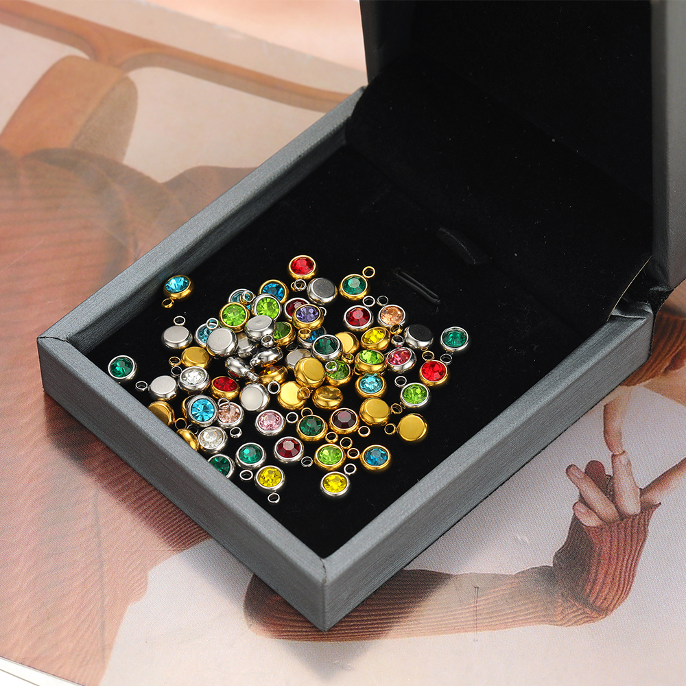 20pcs Zircon Beads Pendants St - Hoop Earrings review and price