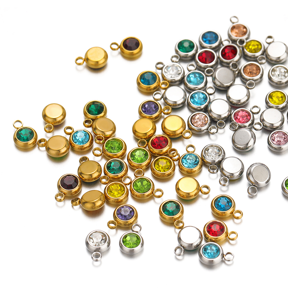 20pcs Zircon Beads Pendants St - Hoop Earrings review and price