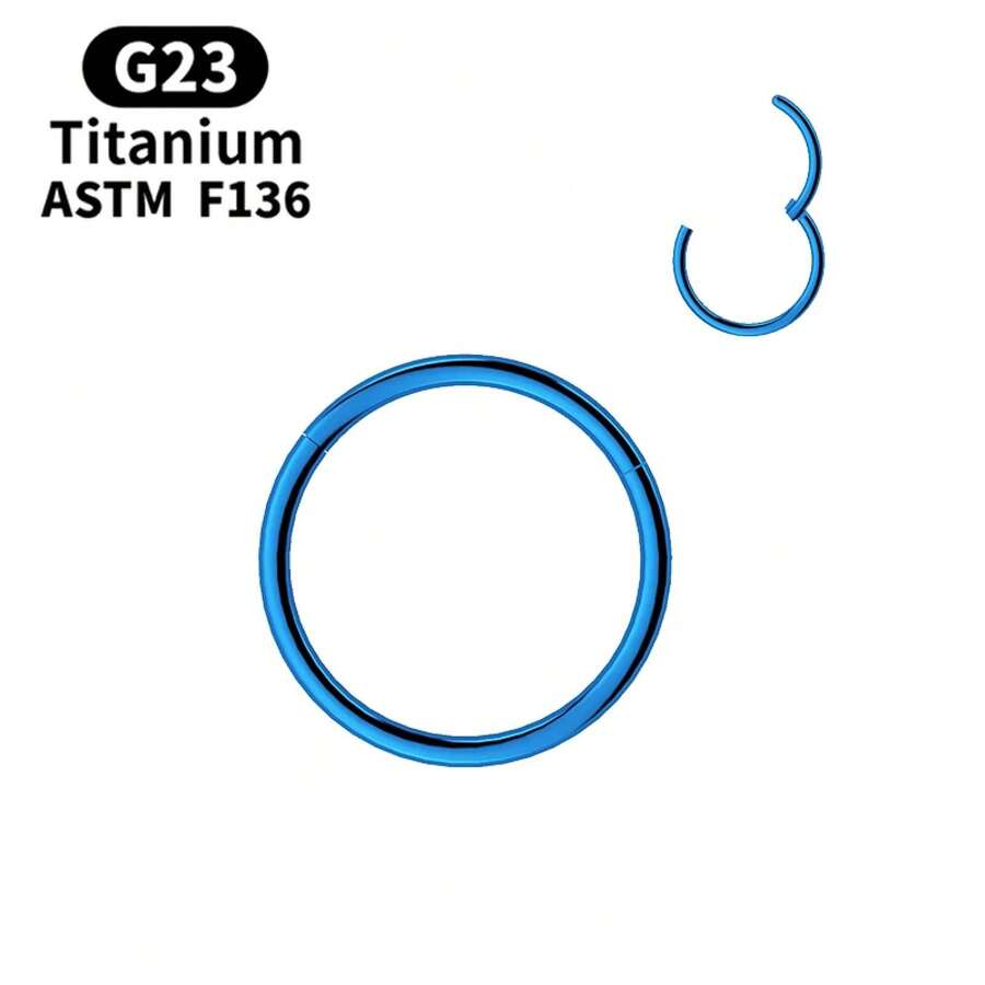 G23 Titanium Small Circle Nose - Hoop Earrings review and price