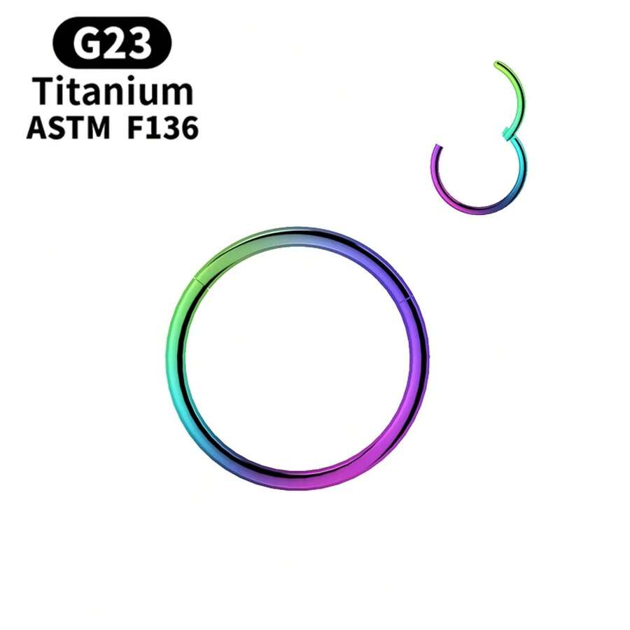 G23 Titanium Small Circle Nose - Hoop Earrings review and price