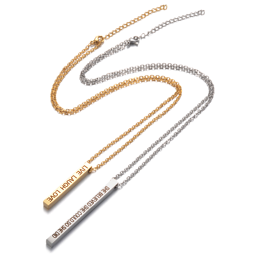 Customized Personalized French - Engraved Name Necklace review and price