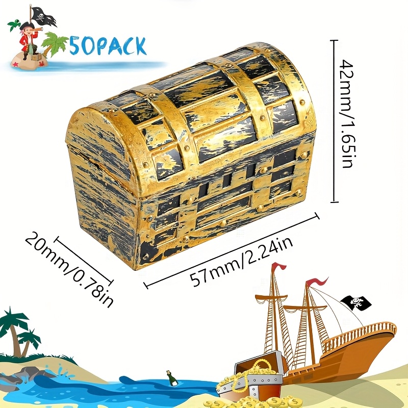 24/50pcs Halloween Pirate Trea - Jewelry & Watches Store review and price