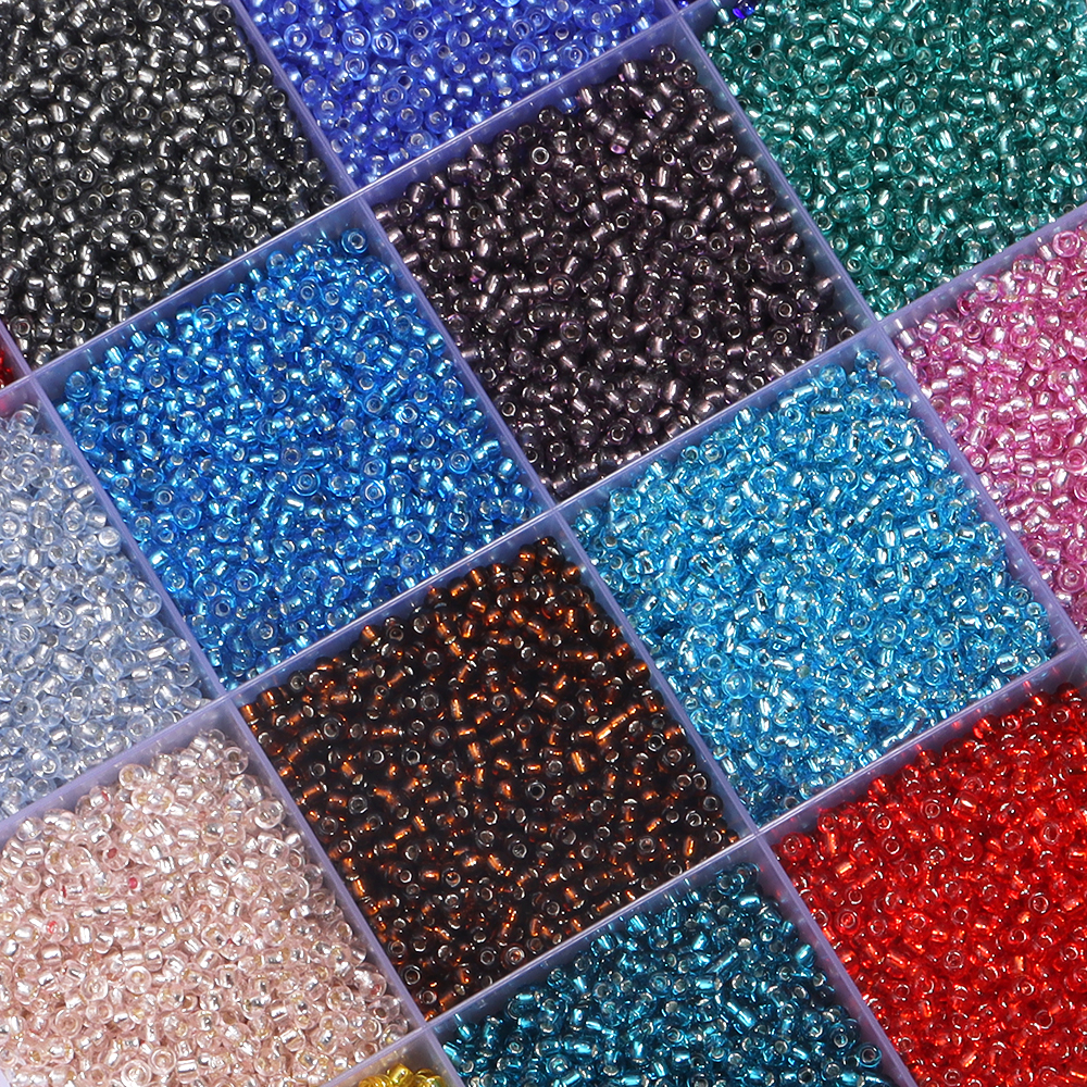 1150/5750pcs 2mm Glass Beads S - Hoop Earrings review and price