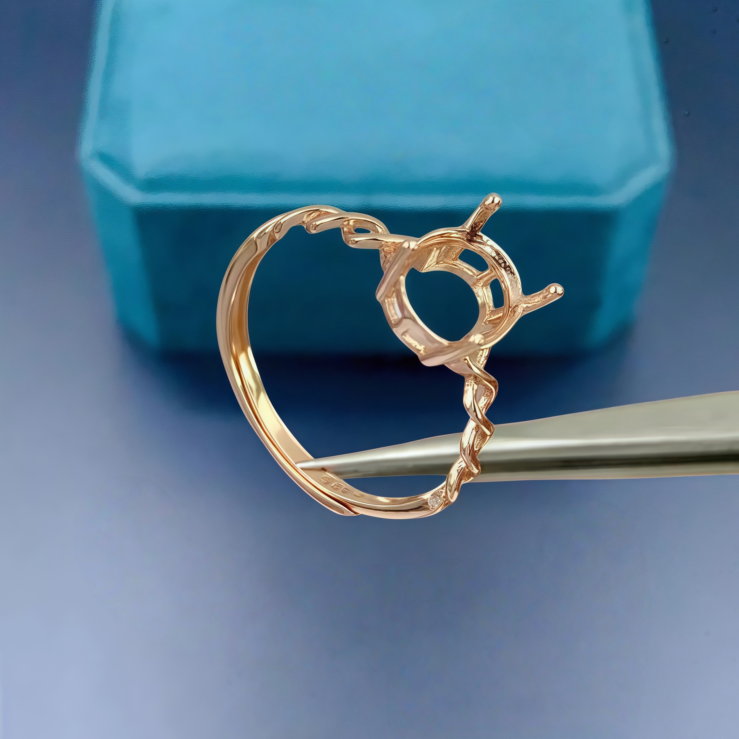 DIY Empty Ring Holder S925 Ste - Sterling Silver Ring review and price