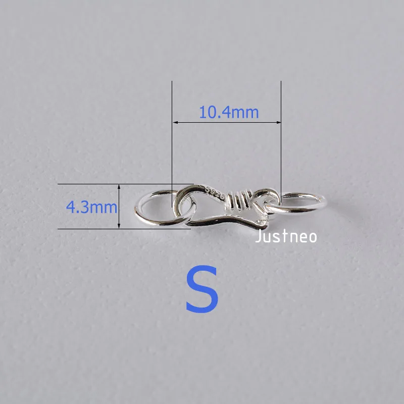 Sterling Silver S Hook & Eye F - Sterling Silver Ring review and price