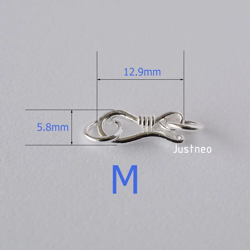 Sterling Silver S Hook & Eye F - Sterling Silver Ring review and price
