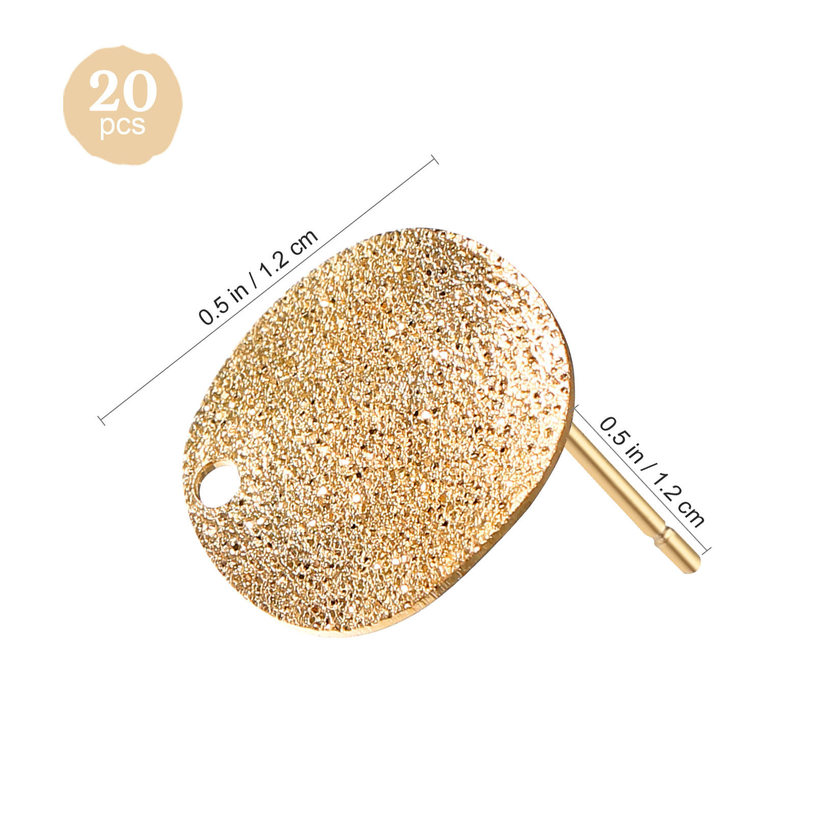 20Pcs Band Holes Earring Posts - Jewelry Repair & Watches Durham Nc review and price