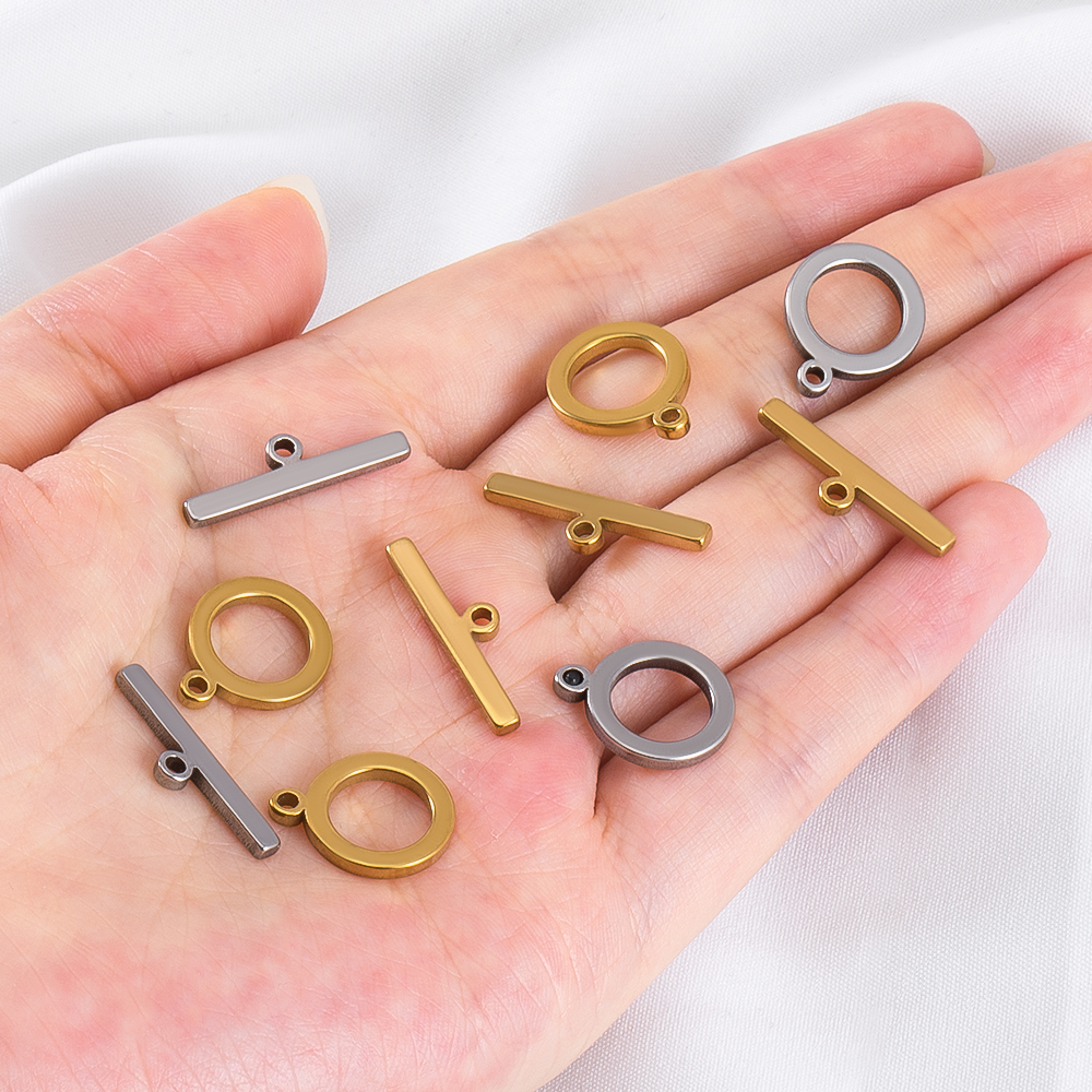 5 Sets Stainless Steel Toggle  - Hoop Earrings review and price